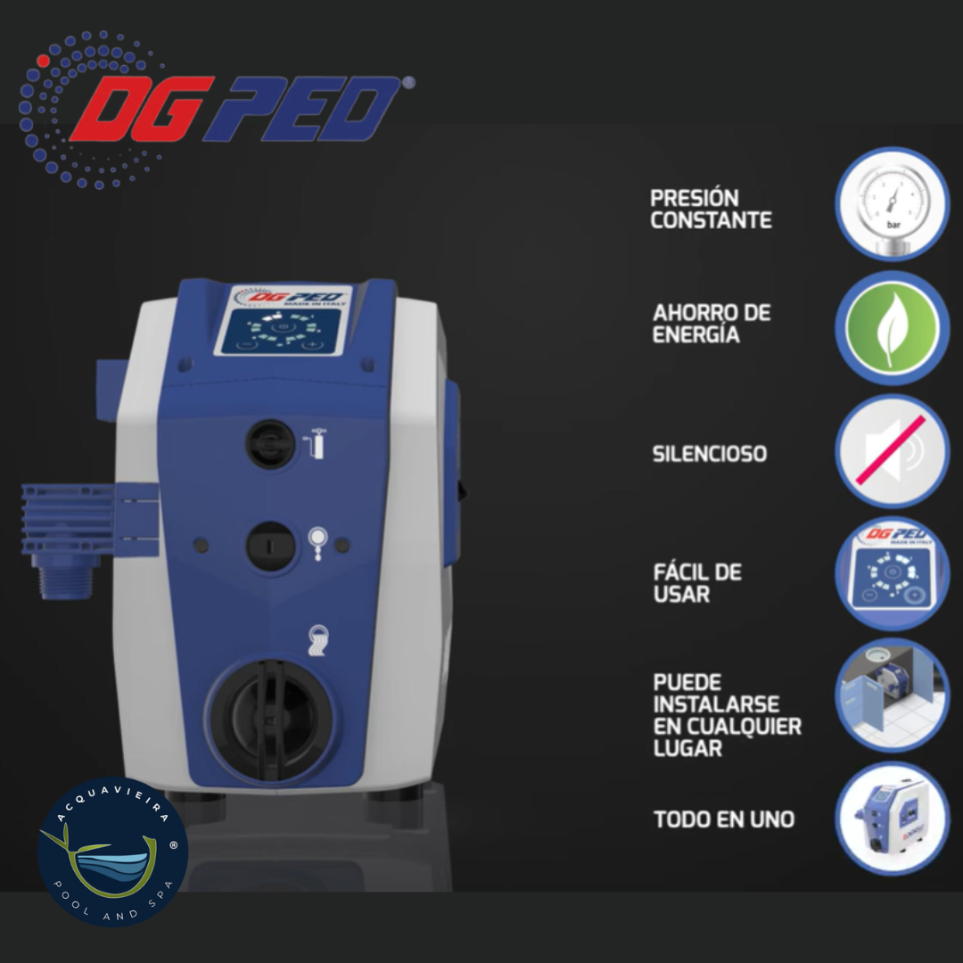 DG PED Sistema de presurización compacto de velocidad variable