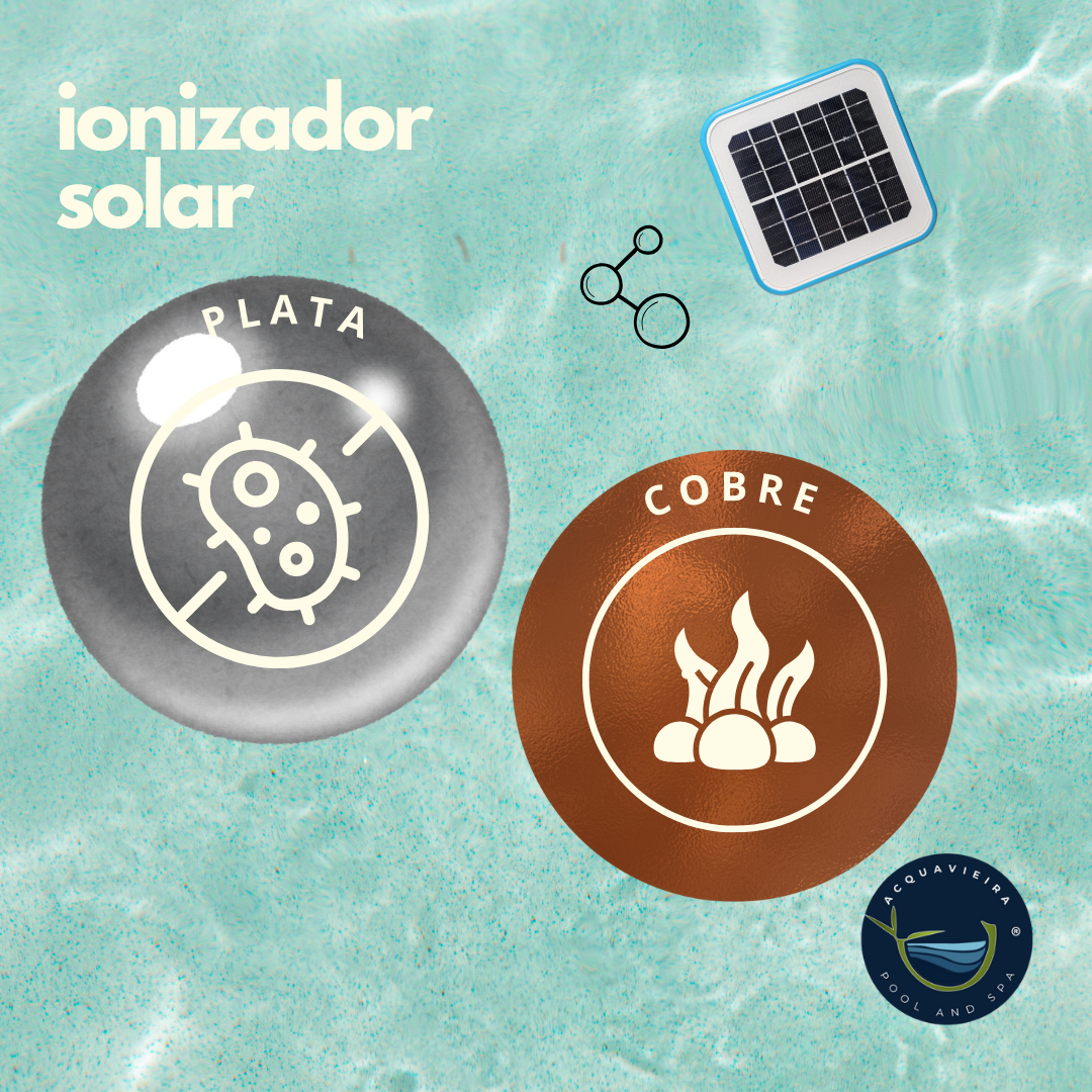 Ionizador solar - Desinfección Mineral de Piscinas