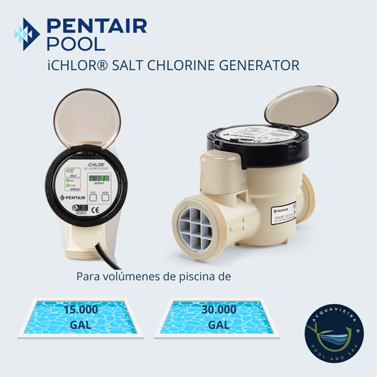 iChlor Pentair - Generador de Cloro con Sal