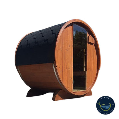 Sauna Barril de Madera – Diseño Finlandés para Exteriores